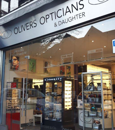 Olivers Opticians Shop Front